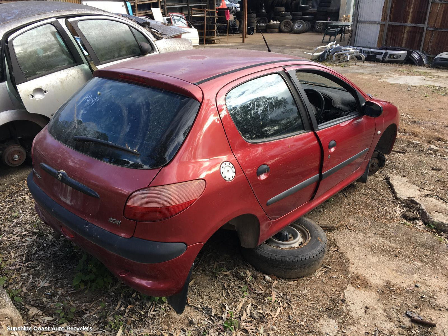 2002 Peugeot 206 Right Headlamp