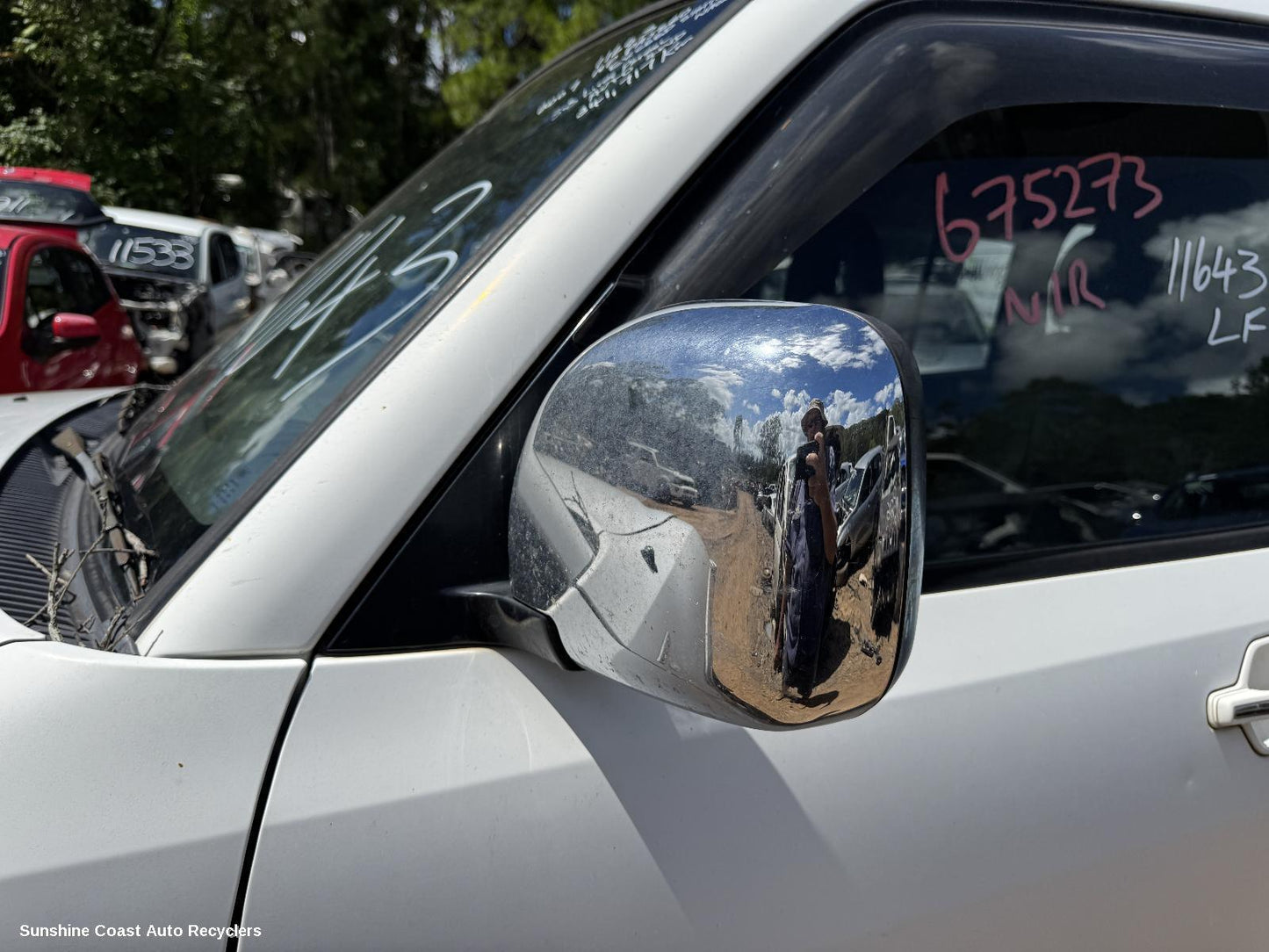 2006 Mitsubishi Pajero Left Door Mirror