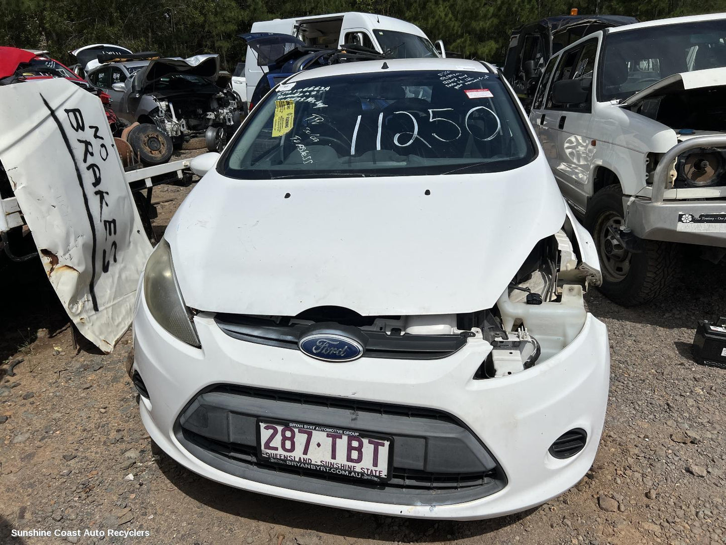 2013 Ford Fiesta Headrest