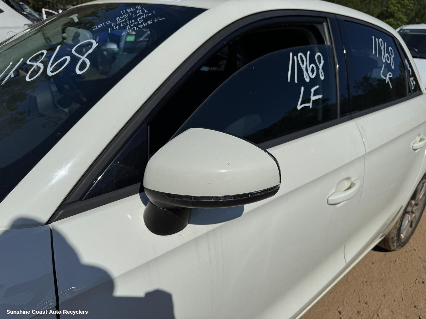 2012 Audi A1 Left Door Mirror