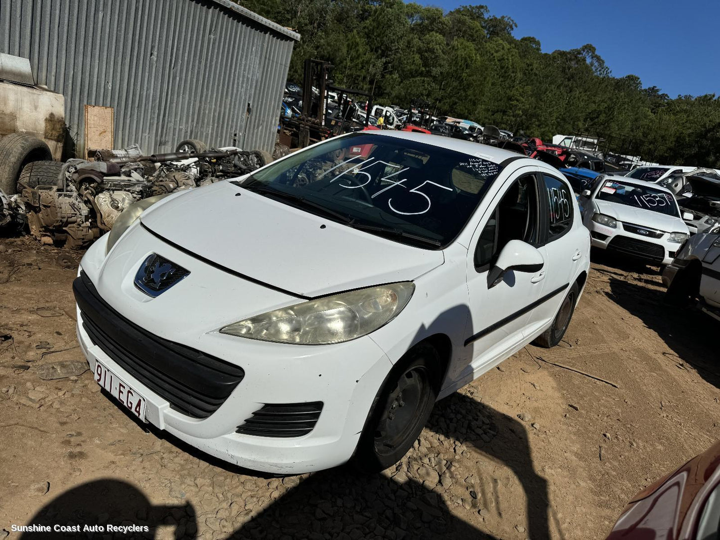 2011 Peugeot 207 Parcel Shelf Cargo Blind