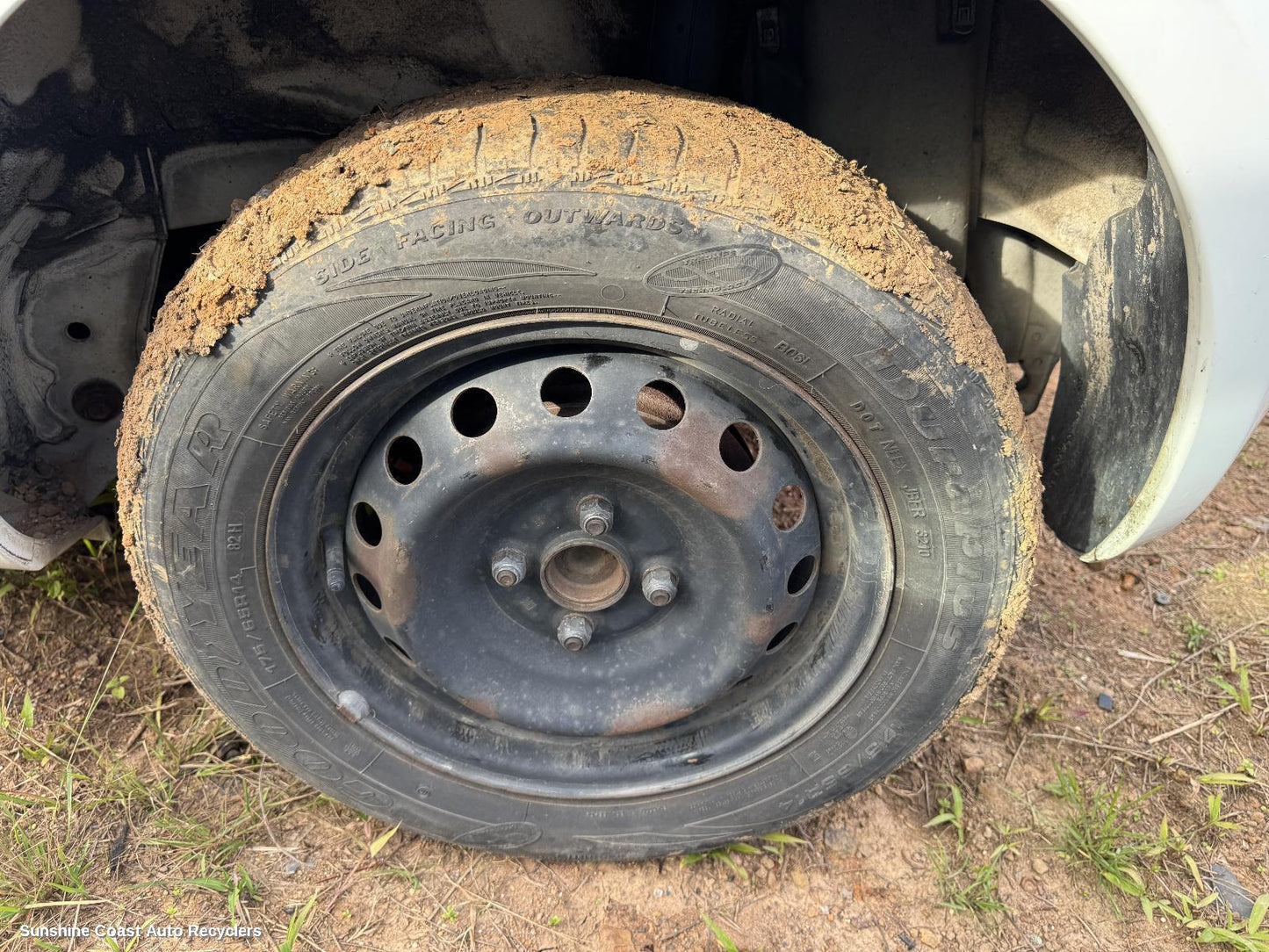 2006 Toyota Yaris Rear Brake Disc Drum
