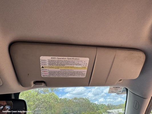 2018 Ldv T60 Sunvisor