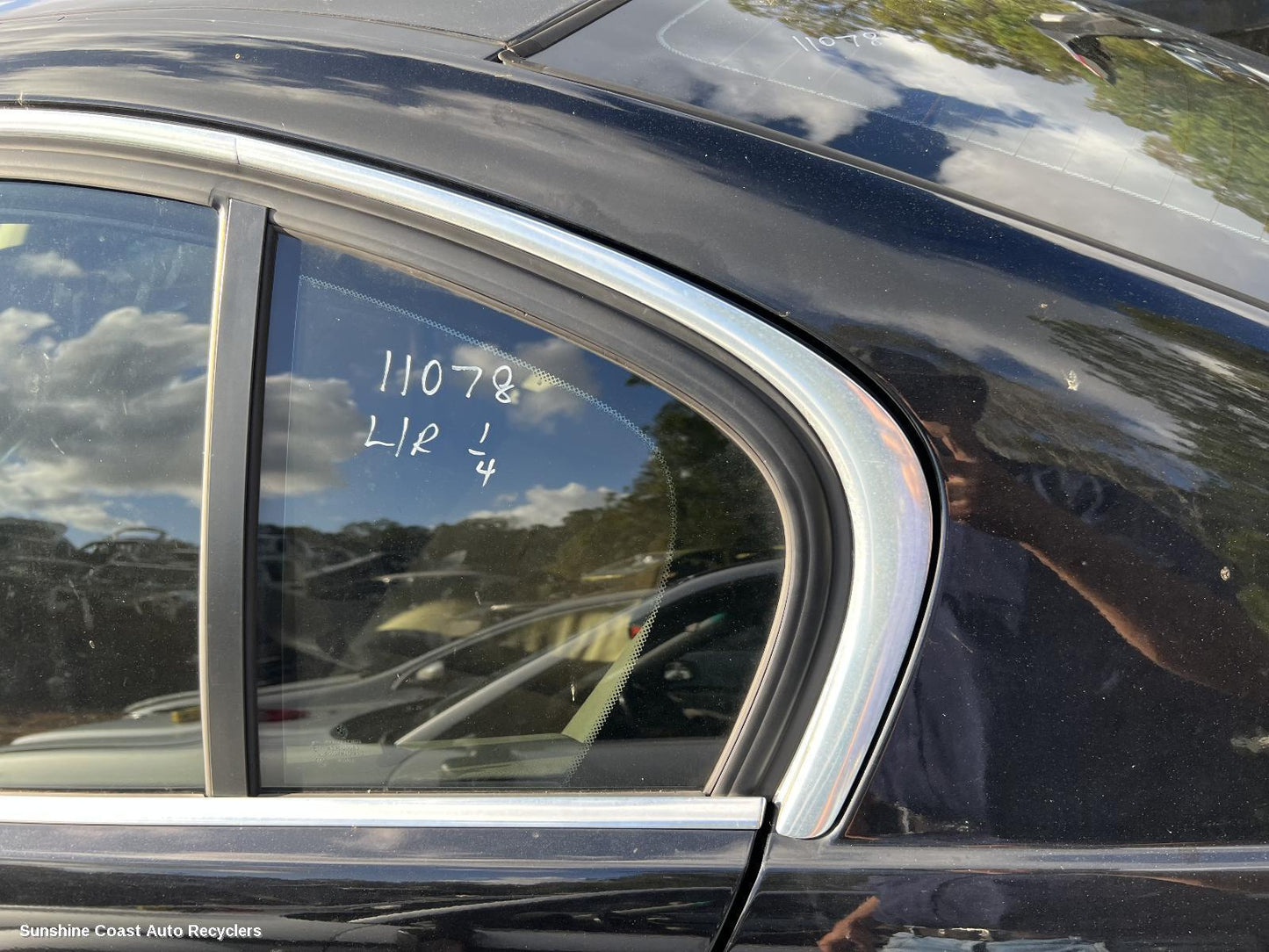 2010 Bmw 3 Series Left Rear 1 4 Door Glass