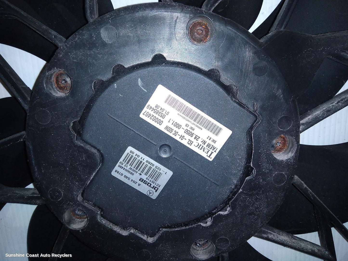 2008 Mercedes C Class Fan