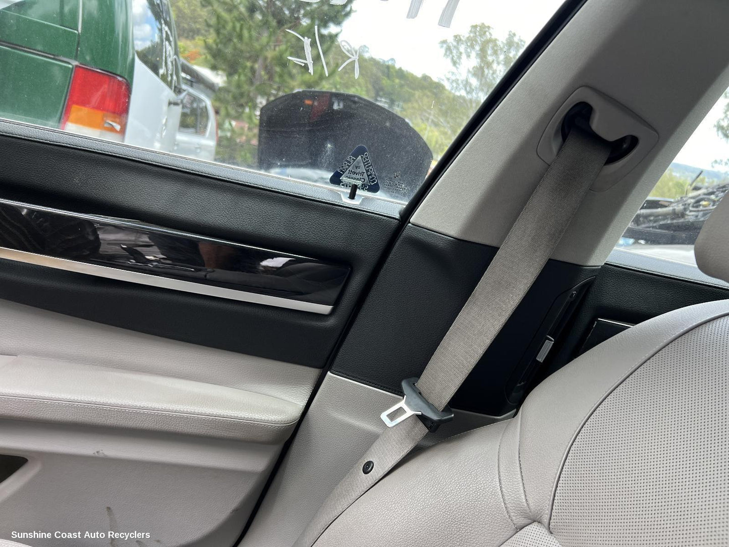 2011 Bmw 7 Series Seatbelt Stalk