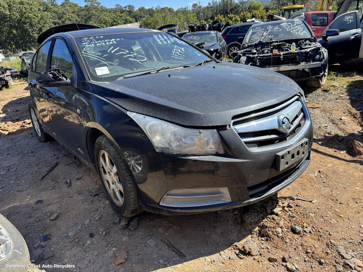 2010 Holden Cruze Parcel Shelf Cargo Blind