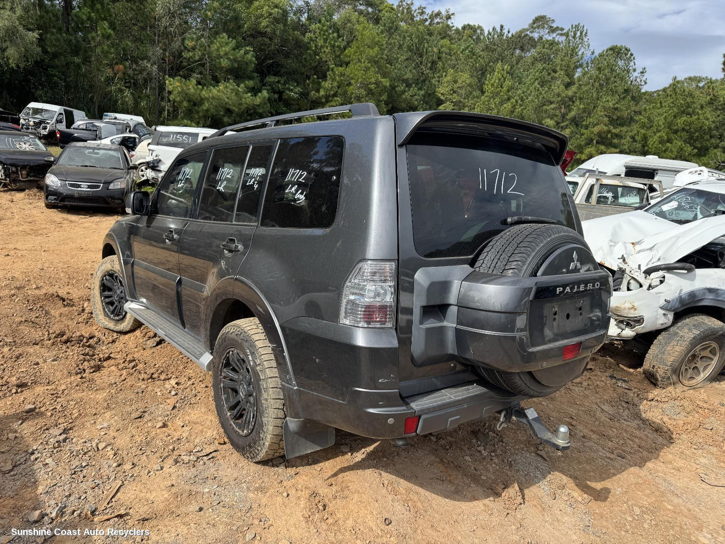 2014 Mitsubishi Pajero Right Rear Hub Assembly