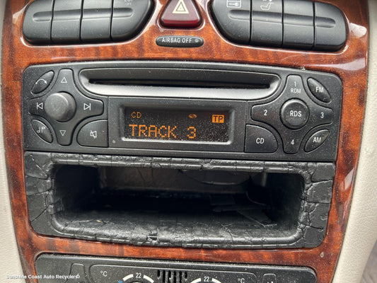 2003 Mercedes C Class Radio Cd Dvd Sat Tv