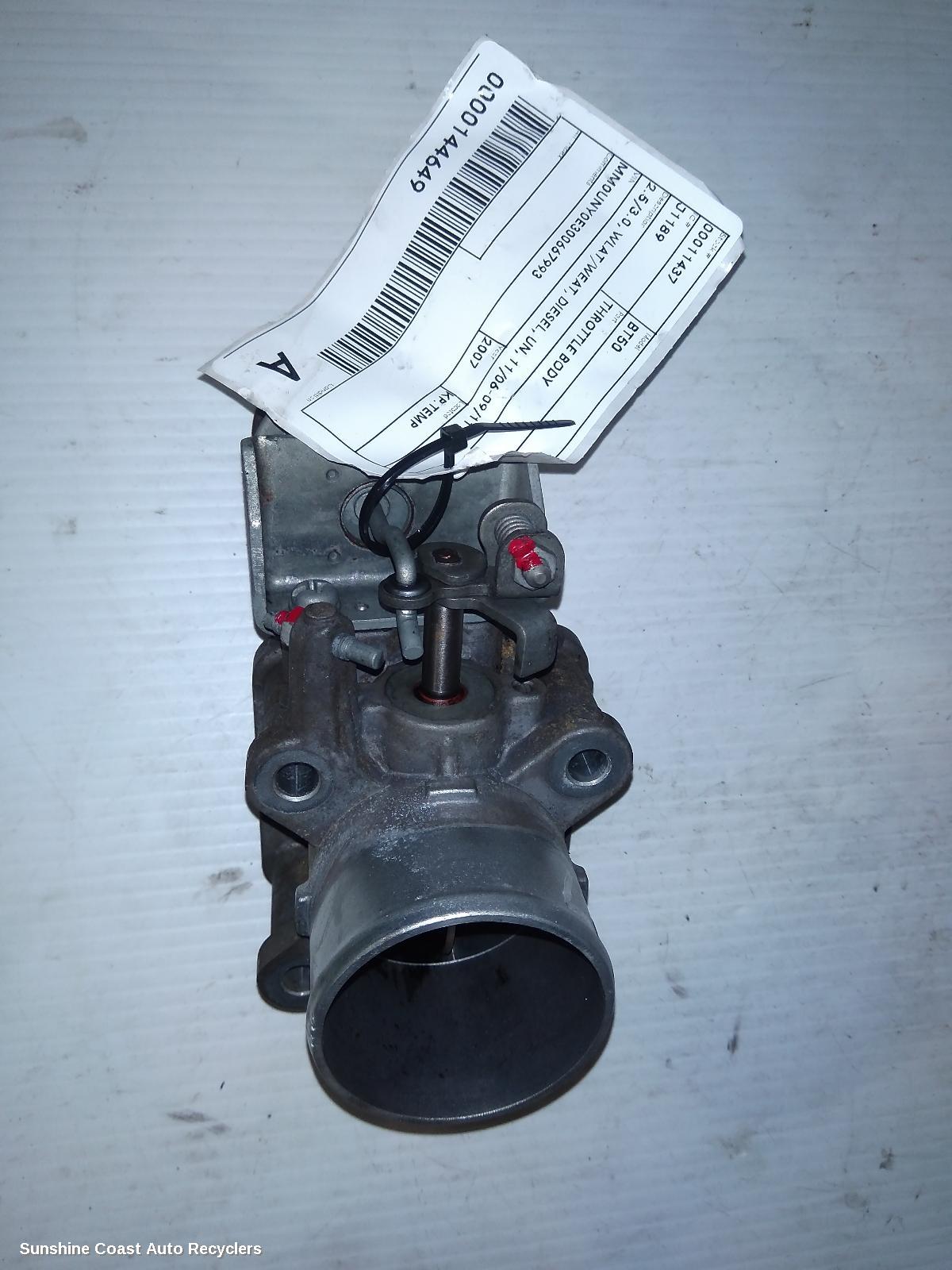 2007 Mazda Bt50 Throttle Body