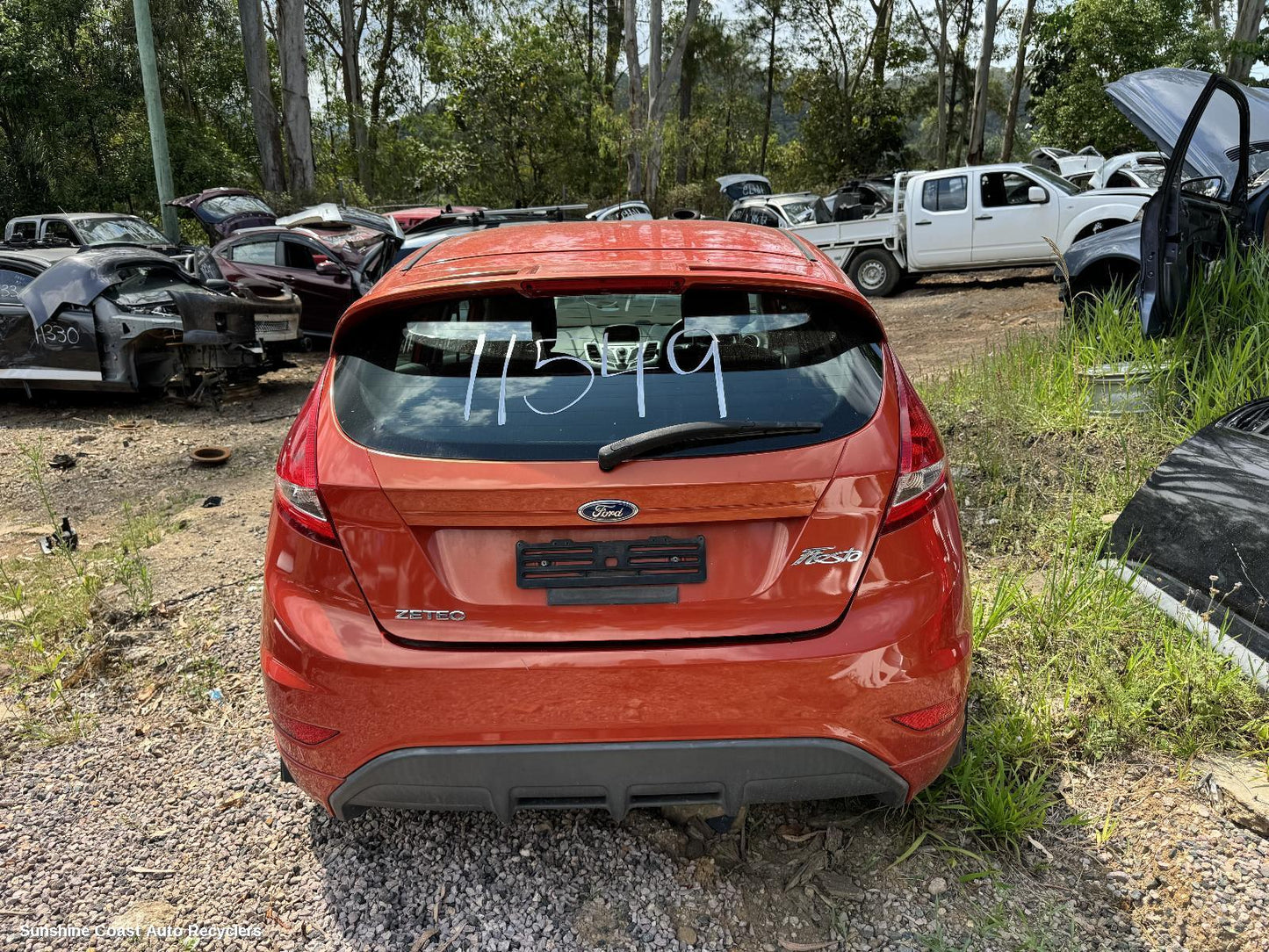 2012 Ford Fiesta Fuel Door   Filler