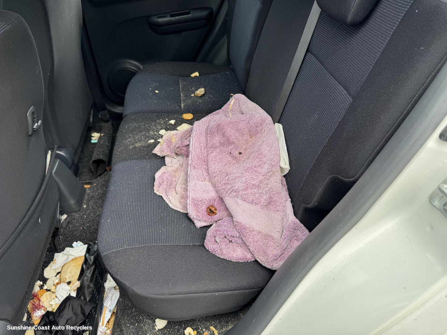 2007 Suzuki Swift 2nd Seat  Rear Seat