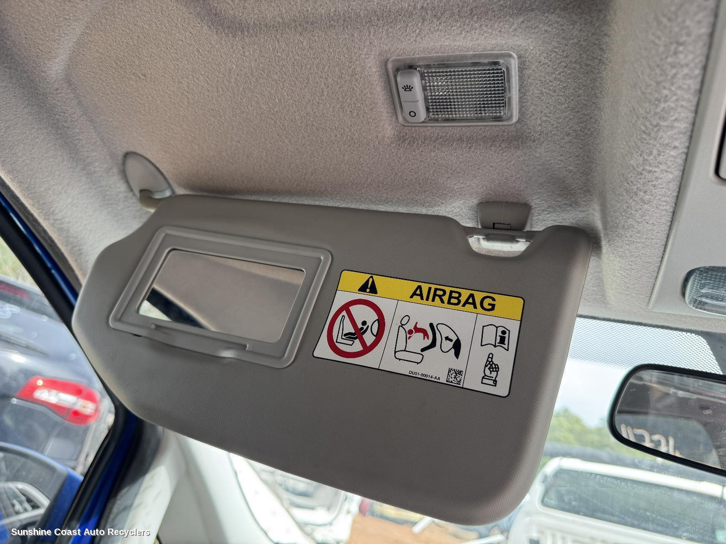2015 Ford Ecosport Sunvisor