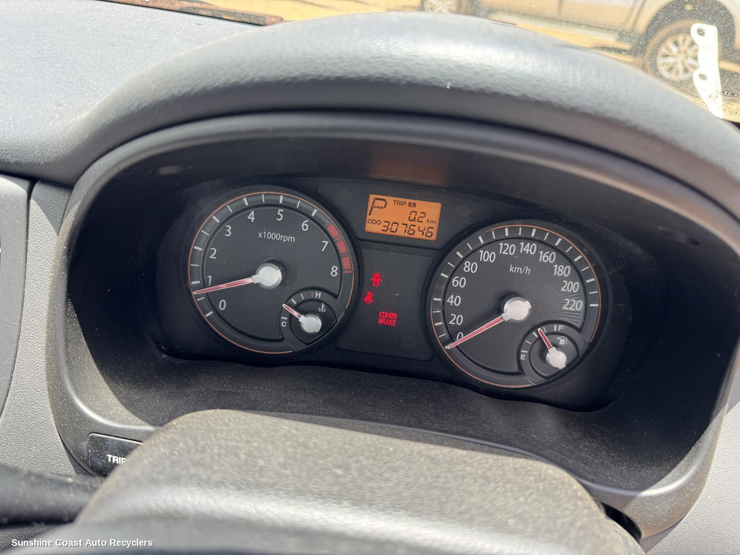 2007 Kia Rio Instrument Cluster