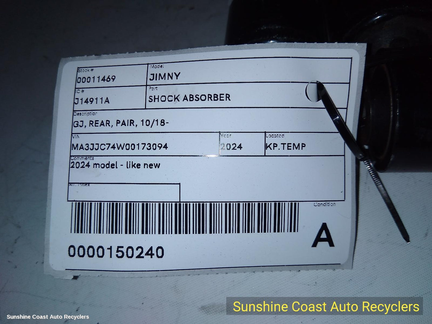 2024 Suzuki Jimny Shock Absorber