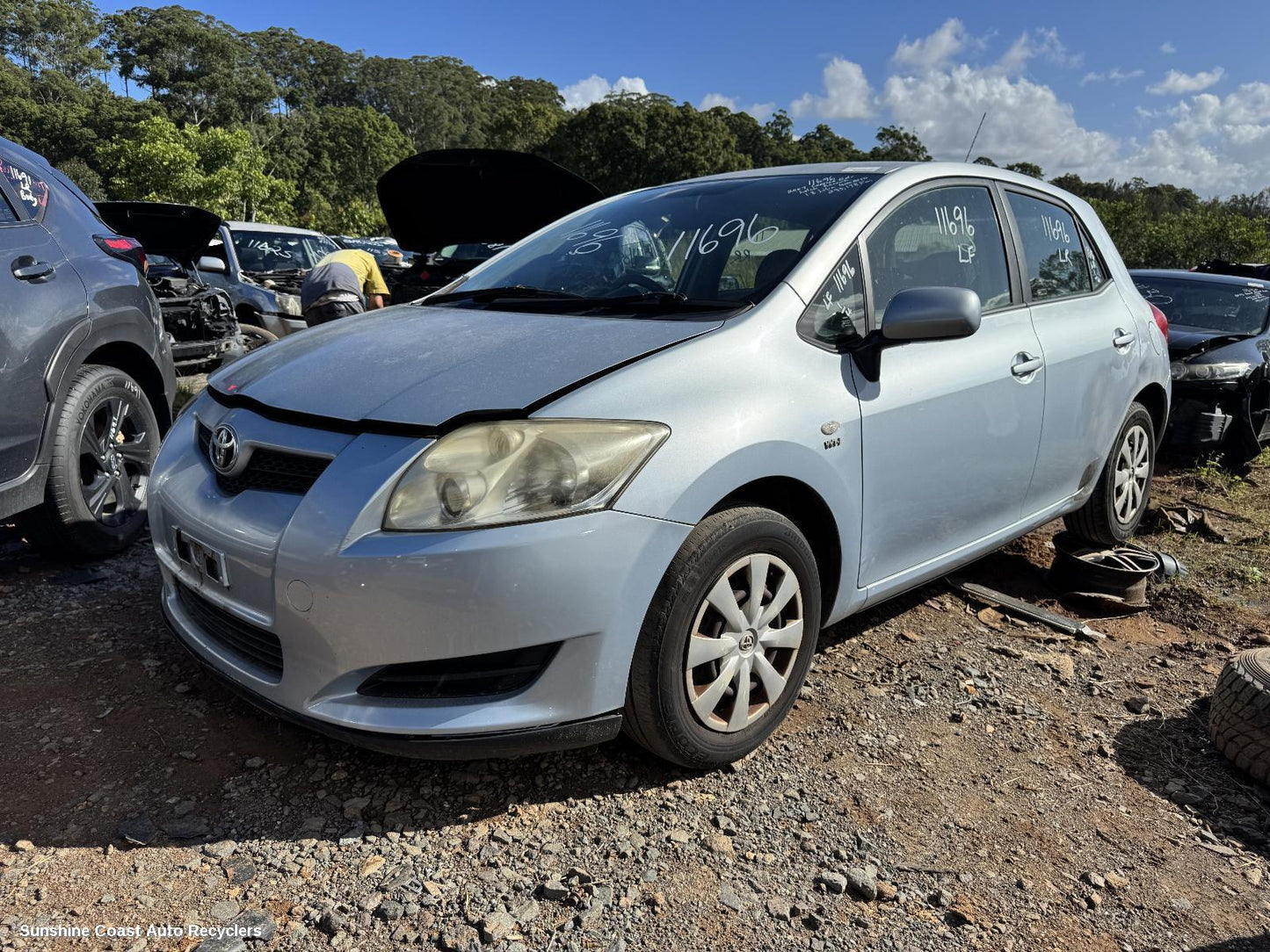 2007 Toyota Corolla Sunvisor