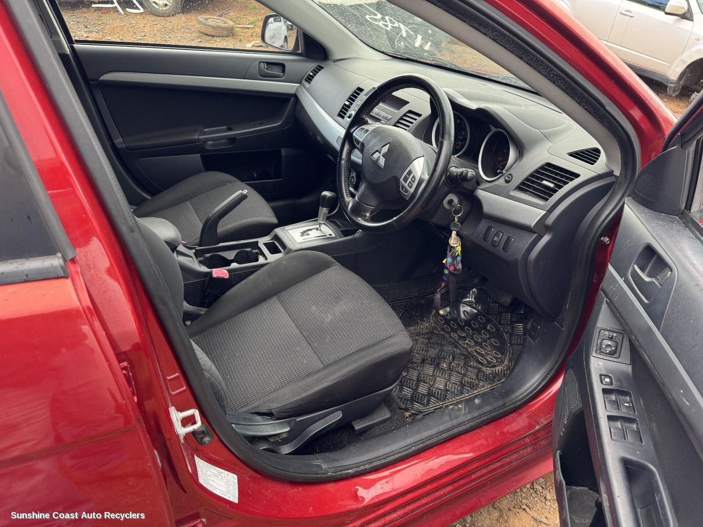 2010 Mitsubishi Lancer Fuel Door   Filler