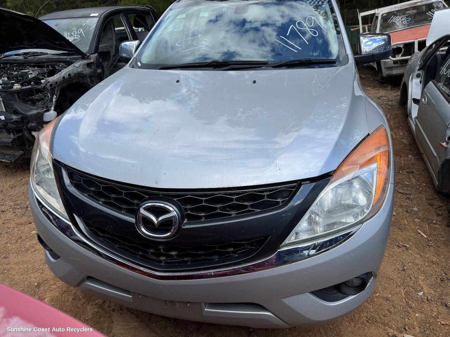 2013 Mazda Bt50 Right Headlamp