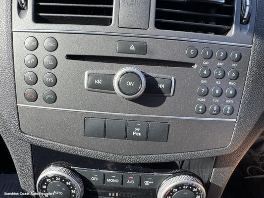 2010 Mercedes C Class Radio Cd Dvd Sat Tv