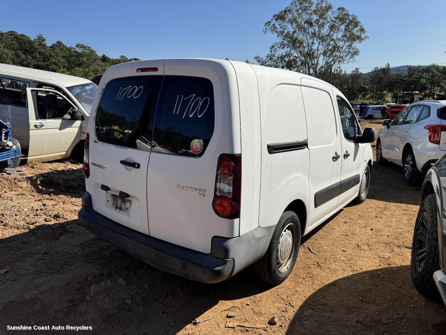 2013 Peugeot Partner Door Tailgate Seal
