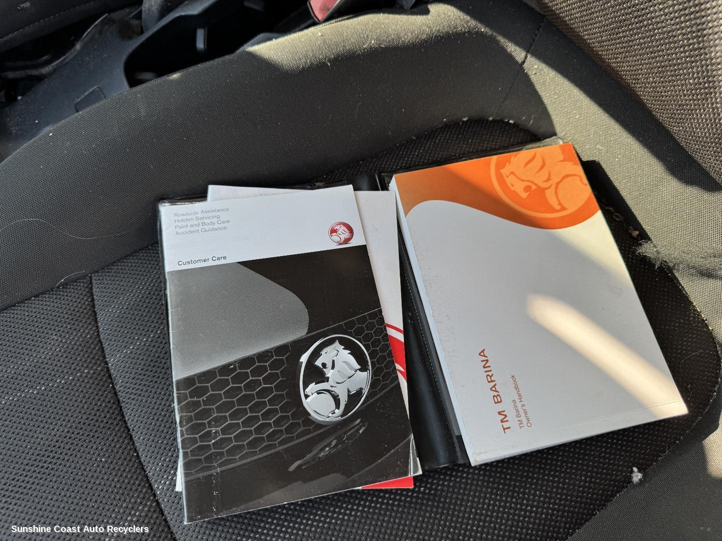 2012 Holden Barina Owners Handbook