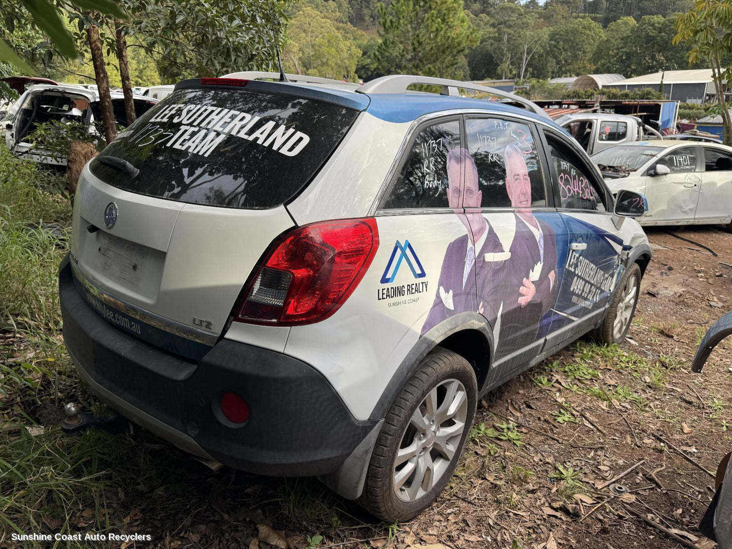 2013 Holden Captiva Console