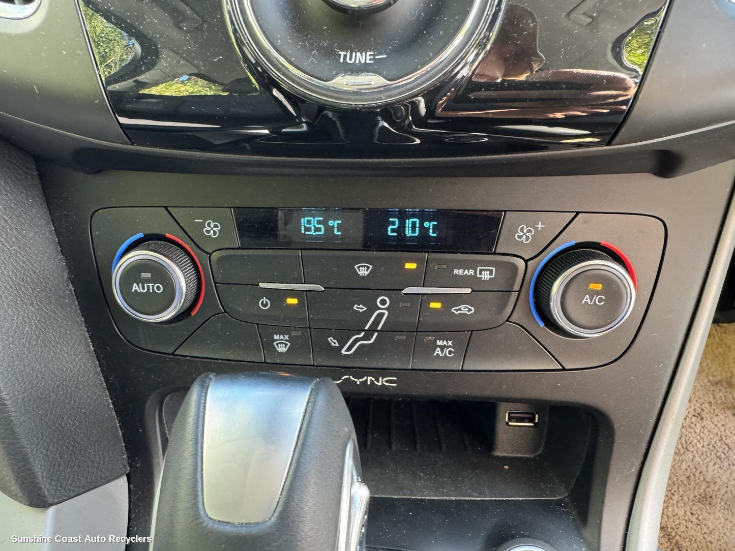 2015 Ford Focus Heater Ac Controls