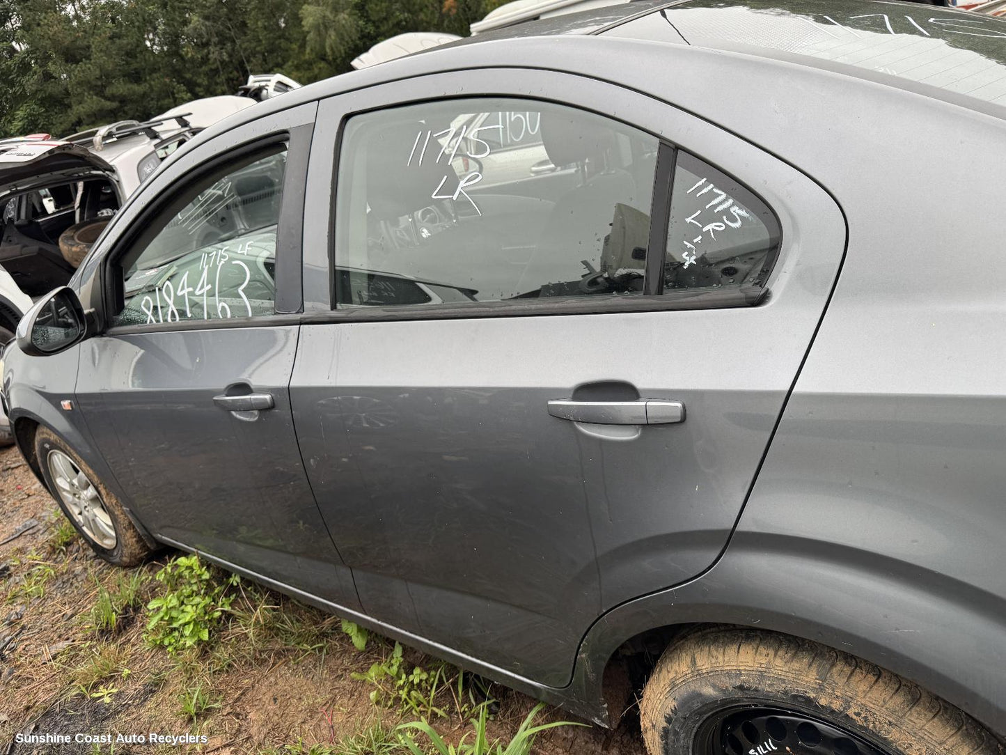 2013 Holden Barina Left Rear Door Window
