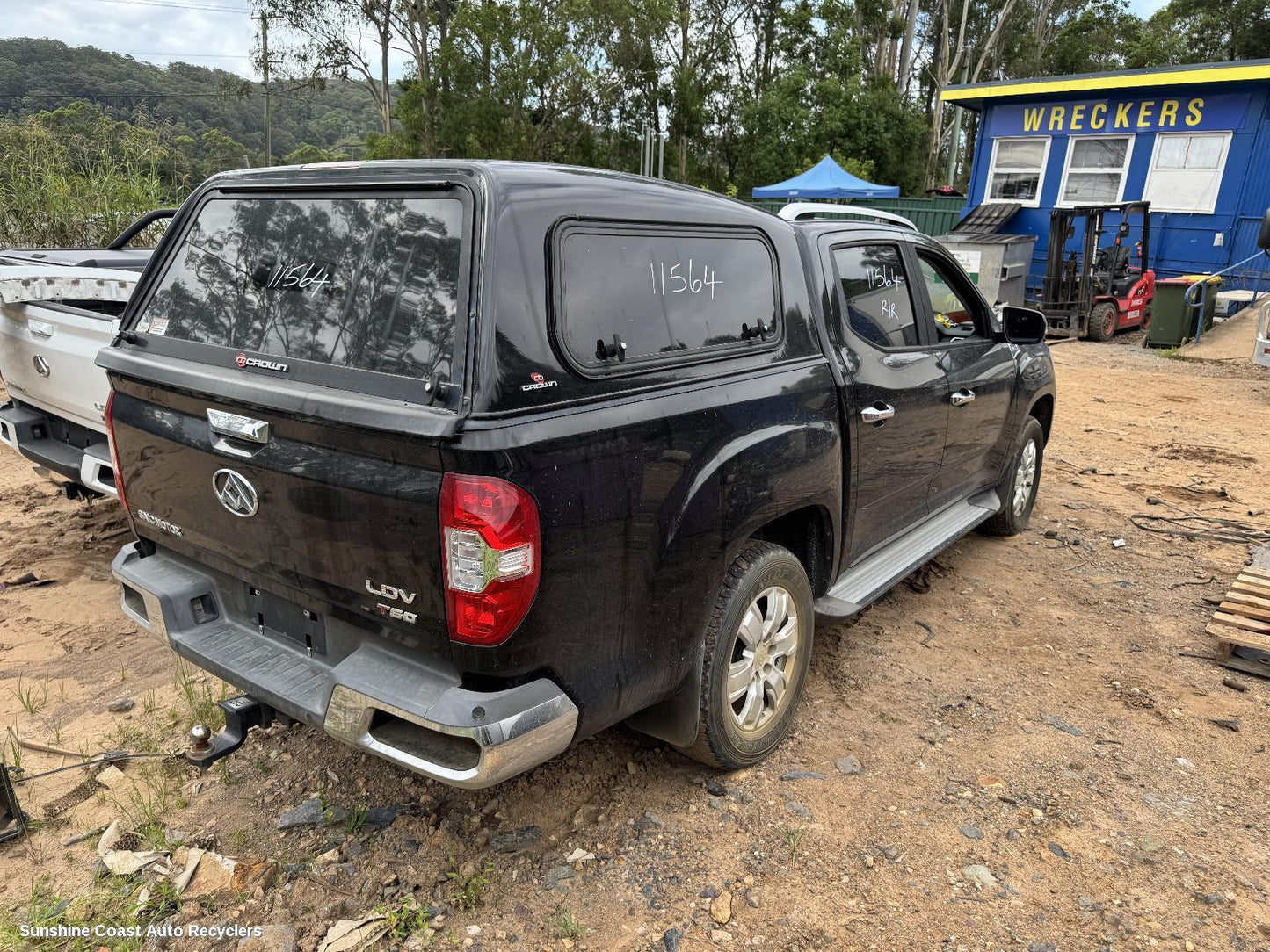 2018 Ldv T60 F Bar Reinforc Brack