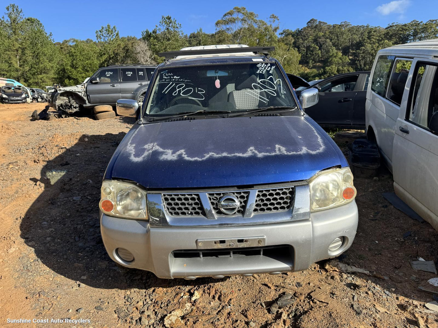 2004 Nissan Navara Front Bumper