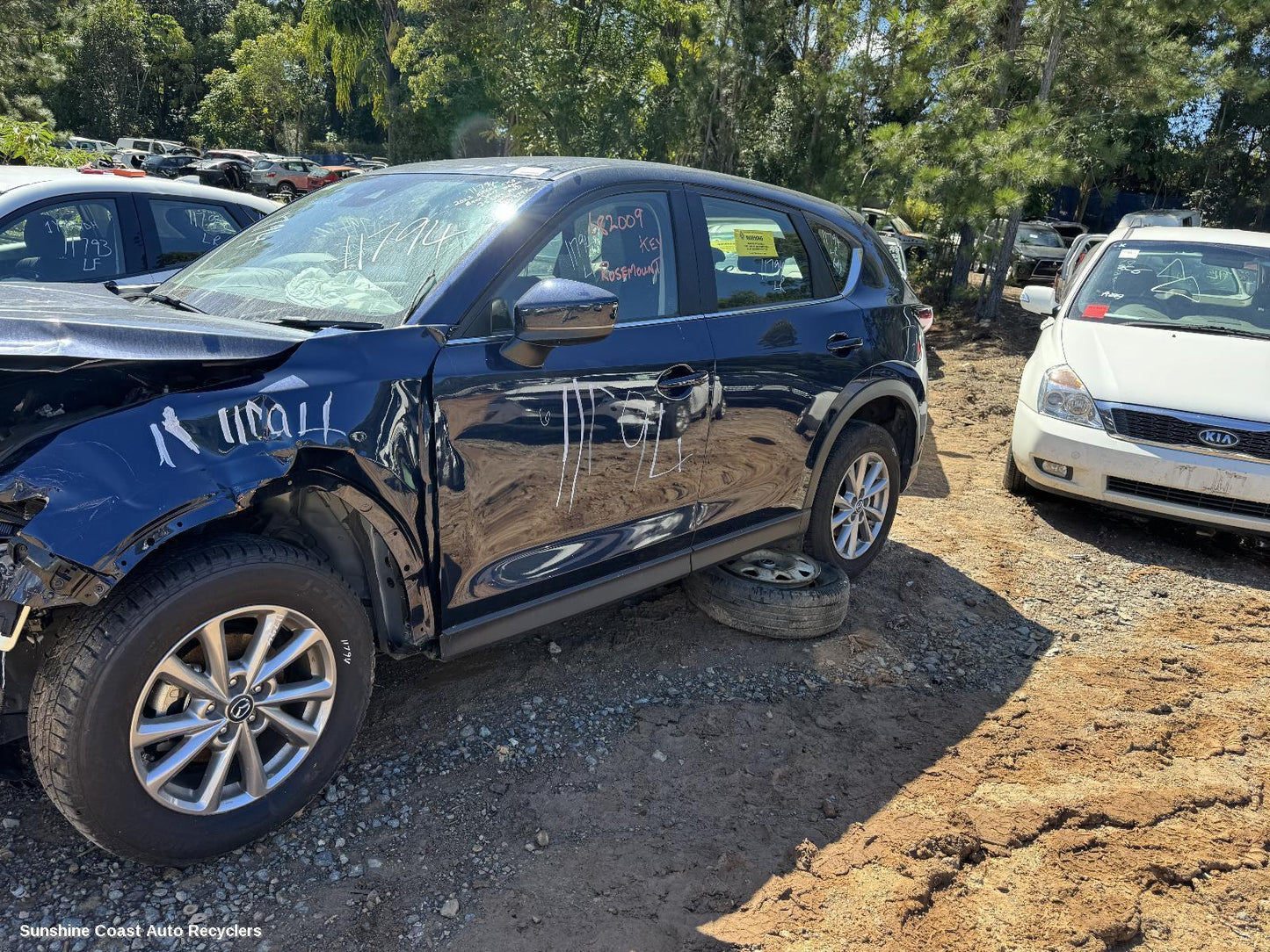 2023 Mazda Cx5 Right Rear Door Sliding