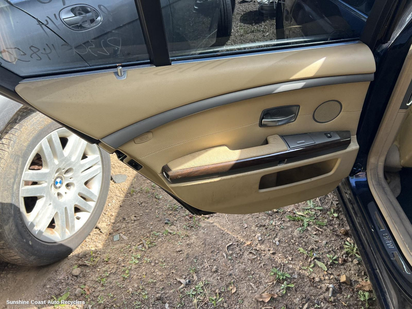 2006 Bmw 7 Series Left Rear Wnd Reg Motor