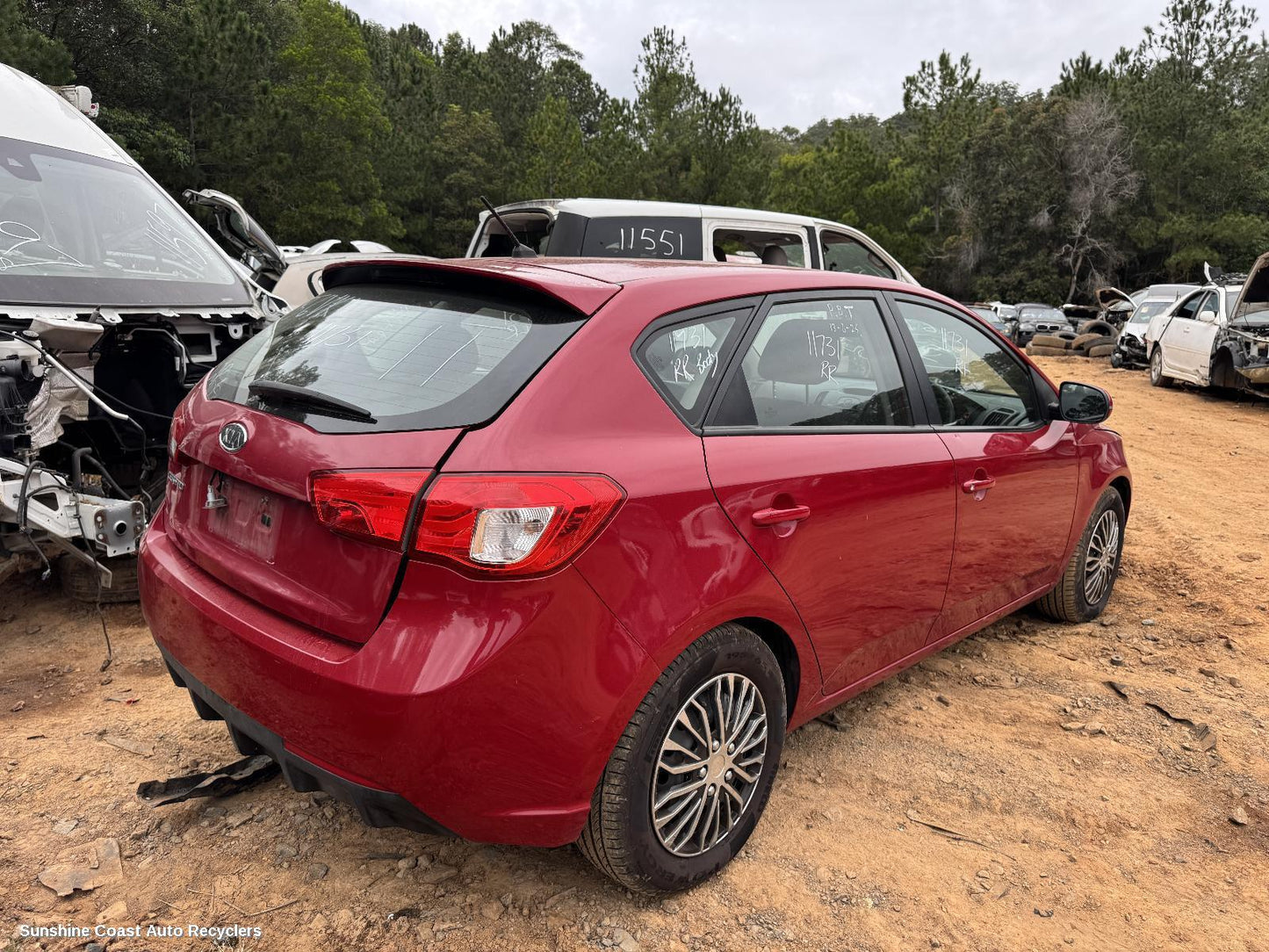 2013 Kia Cerato R Bar Bracket Reinfo