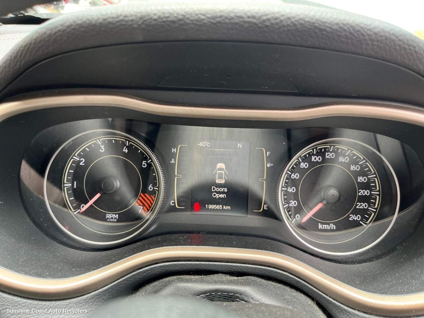 2014 Jeep Cherokee Instrument Cluster