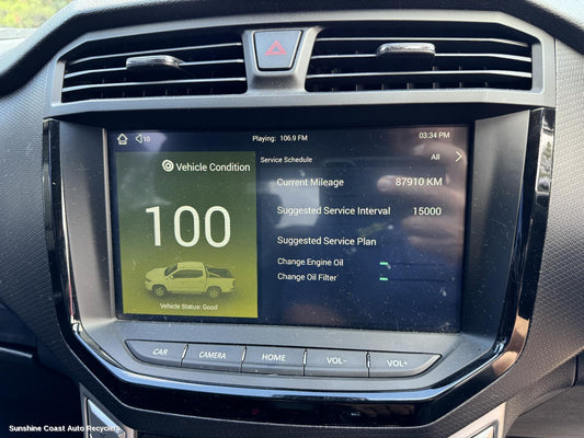 2019 Ldv T60 Radio Cd Dvd Sat Tv