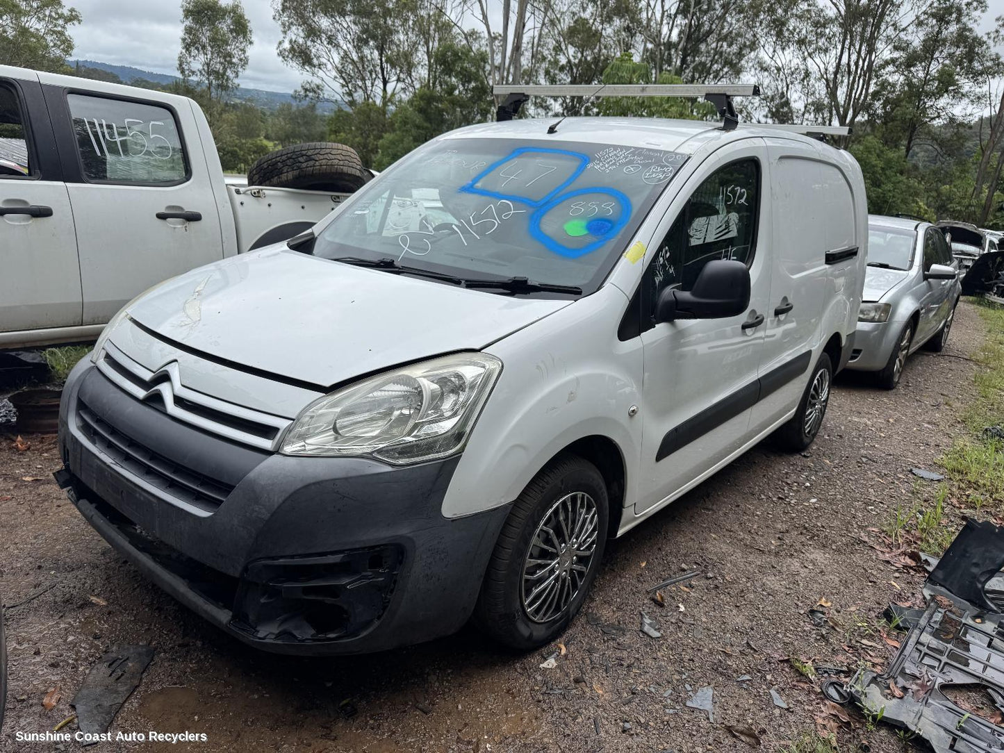 2015 Citroen Berlingo Bootlid Tailgate