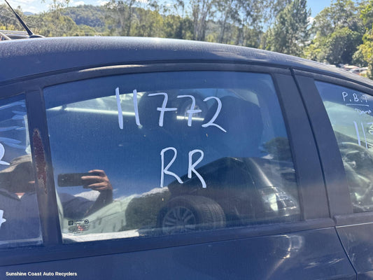 2010 Holden Cruze Right Rear Door Window