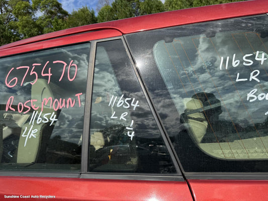 2011 Land Rover Rangerover Sport Left Rear 1 4 Door Glass