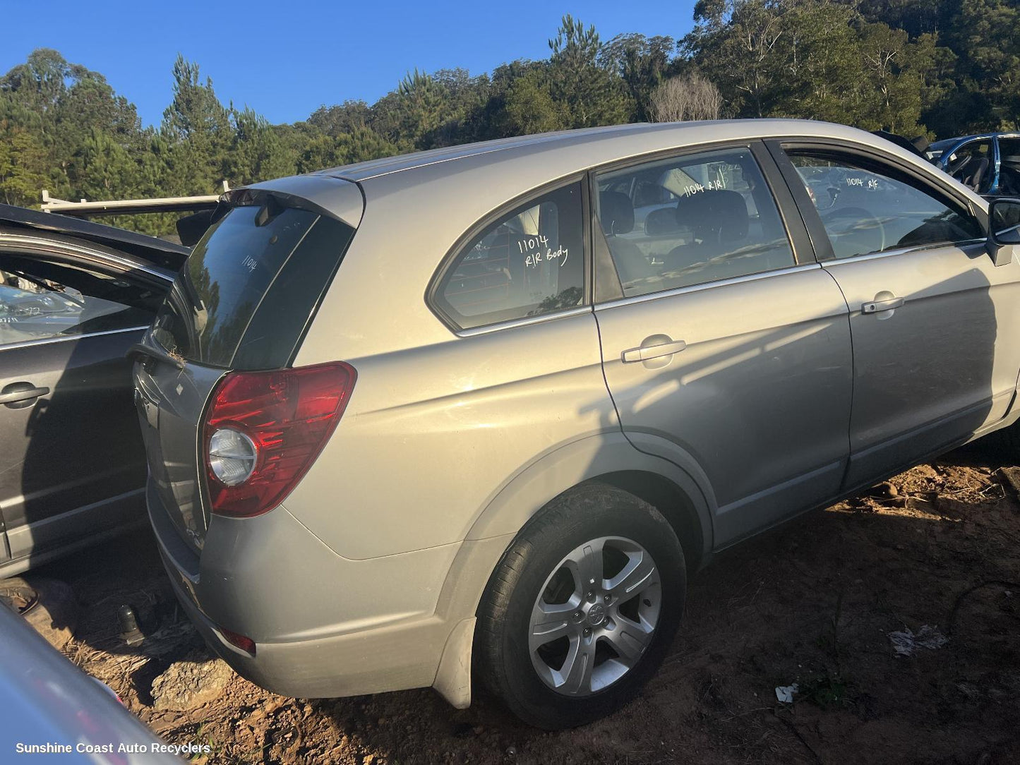 2006 Holden Captiva Console