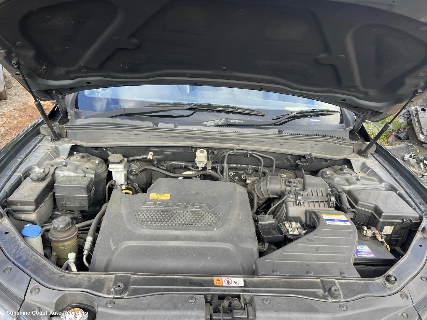 2012 Hyundai Santa Fe Front Seat