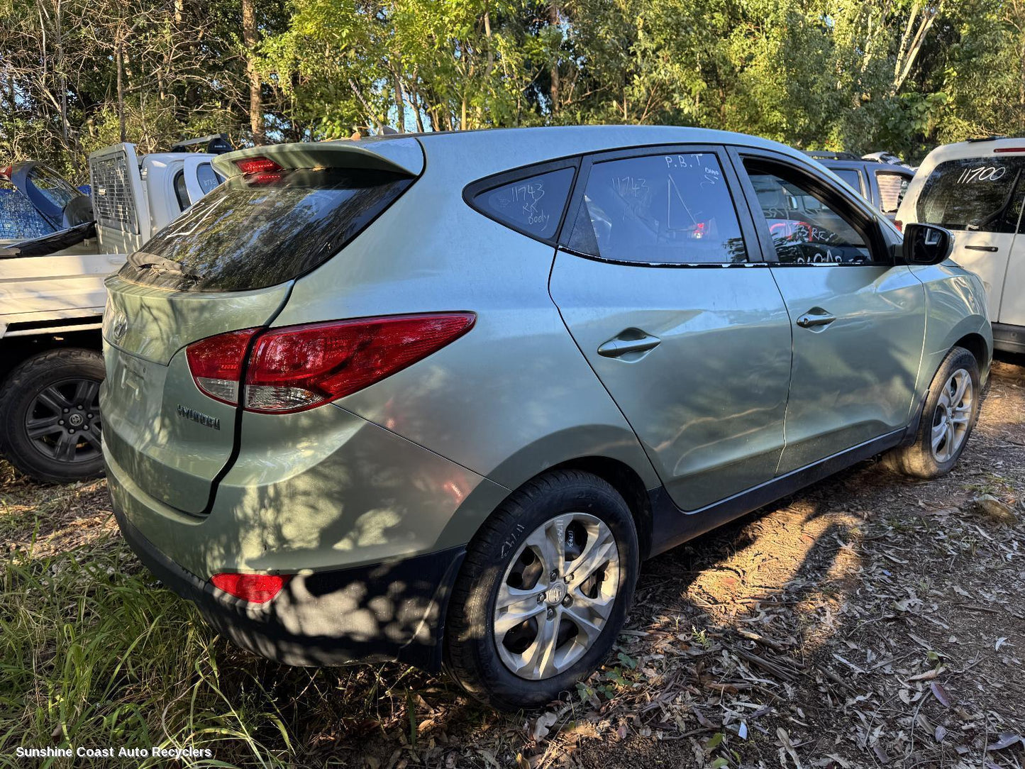 2010 Hyundai Ix35 Left Taillight