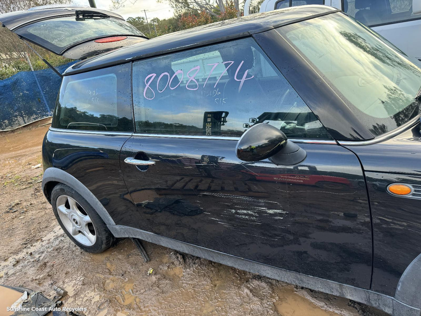 2004 Mini Cooper Right Door Mirror