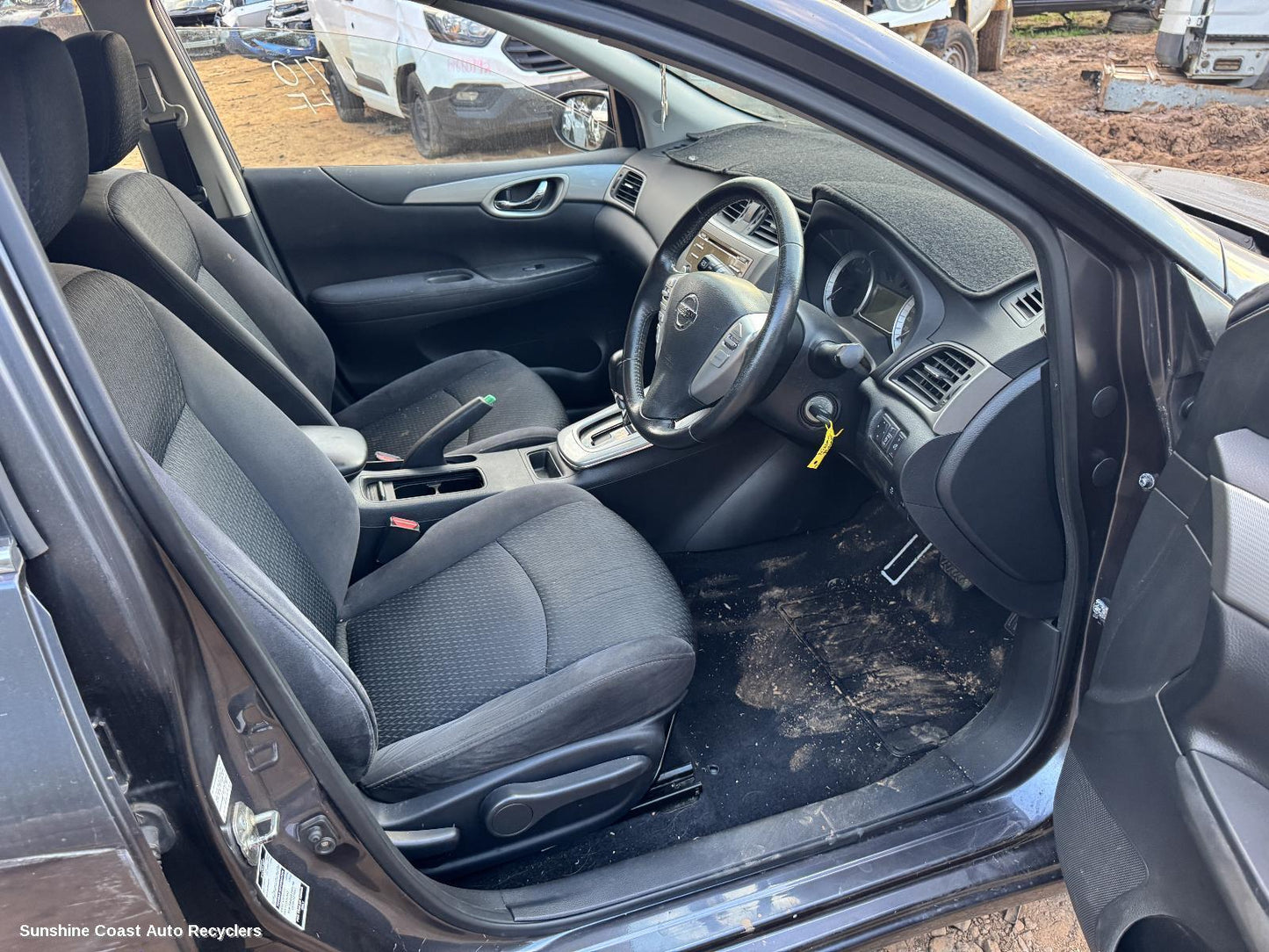 2013 Nissan Pulsar Airbag Module Sensor