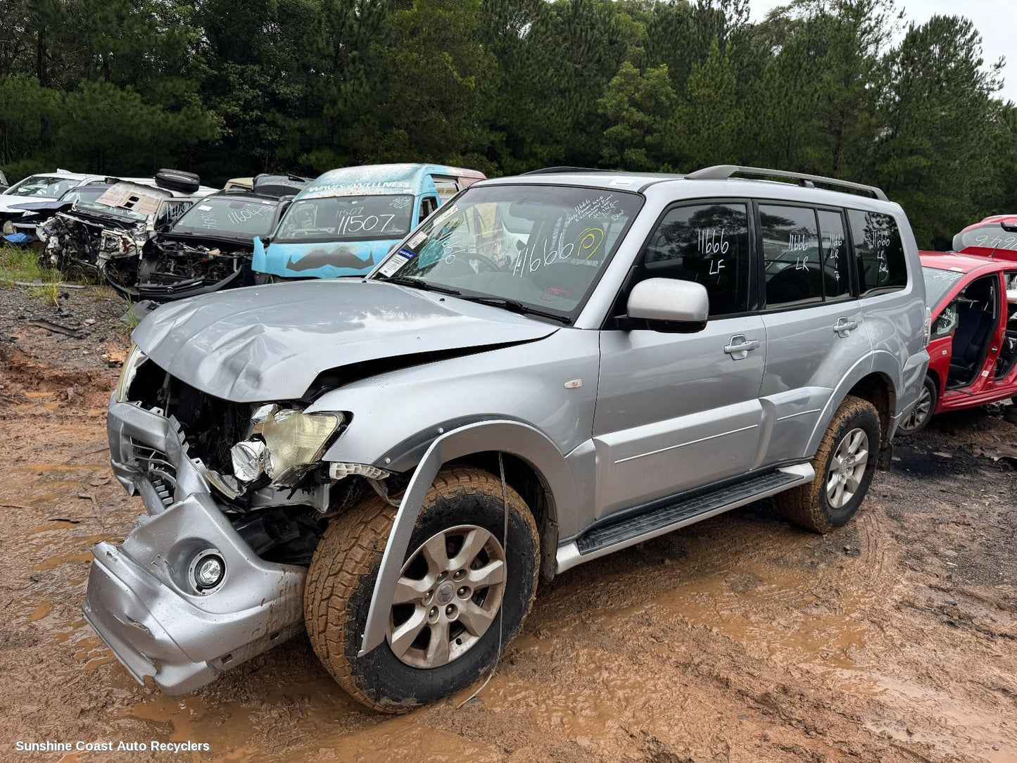 2014 Mitsubishi Pajero Seatbelt Stalk