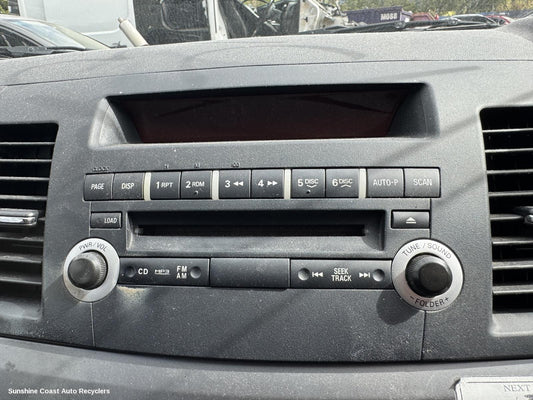 2010 Mitsubishi Lancer Radio Cd Dvd Sat Tv