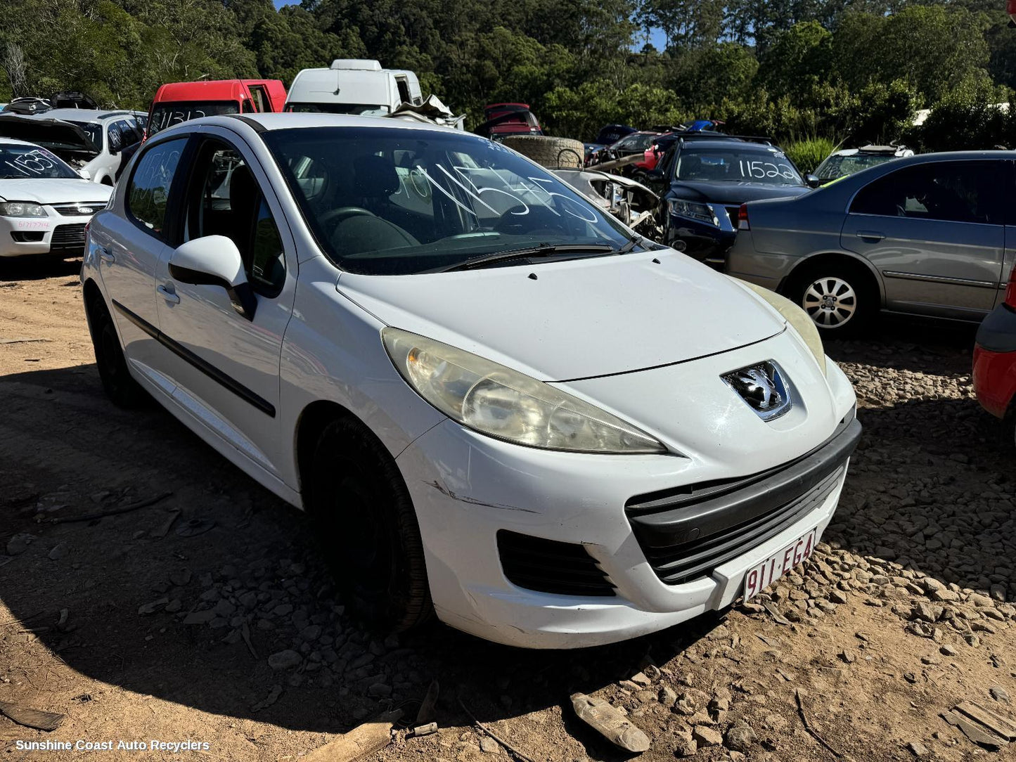 2011 Peugeot 207 Pedal Assembly