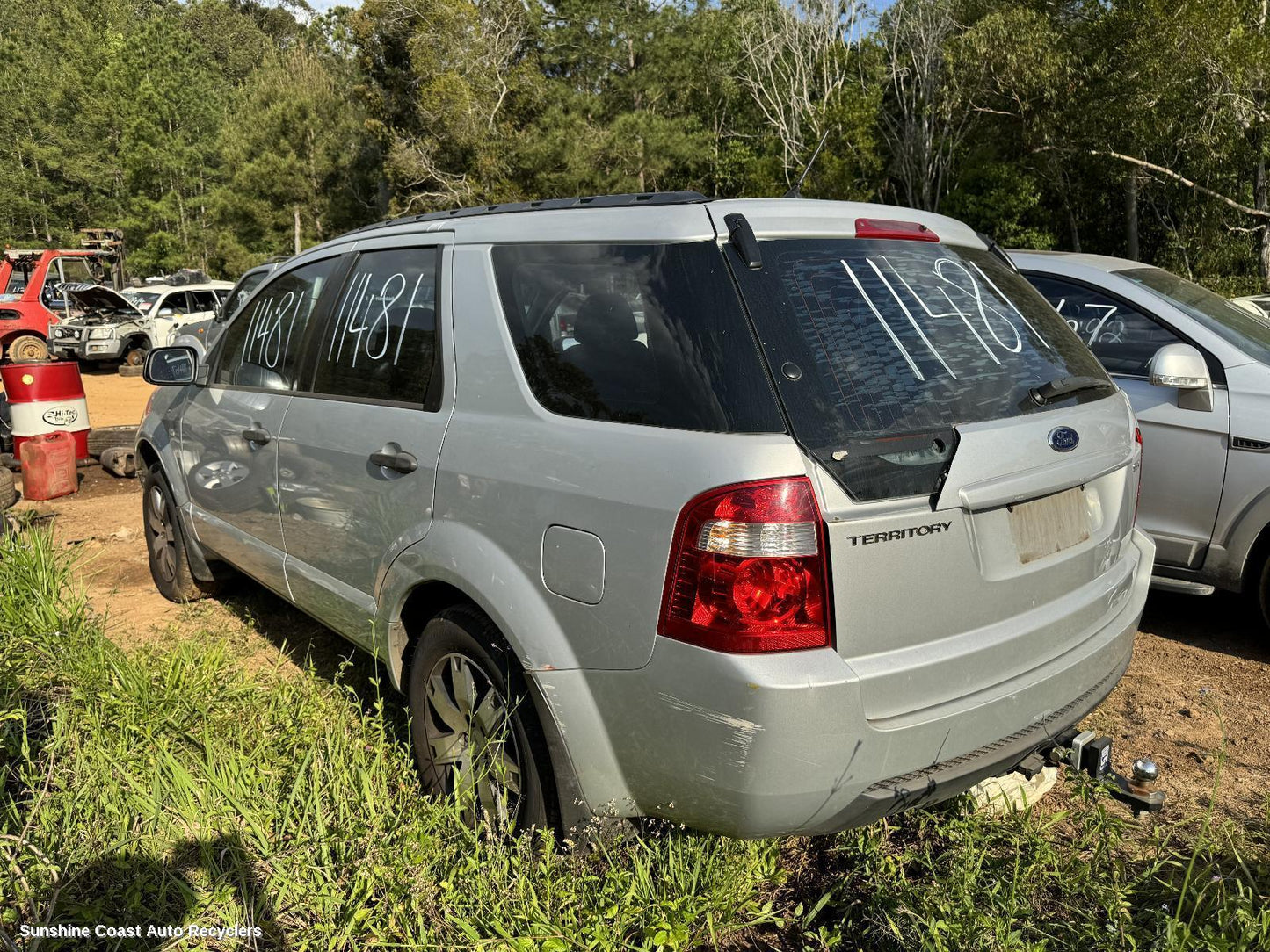 2008 Ford Territory Headrest
