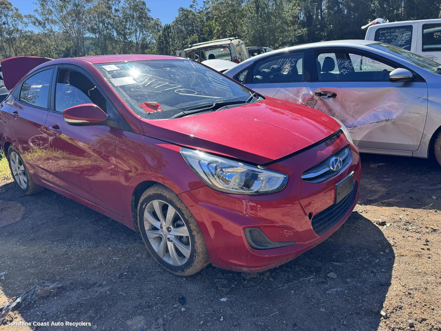 2017 Hyundai Accent Right Door Mirror