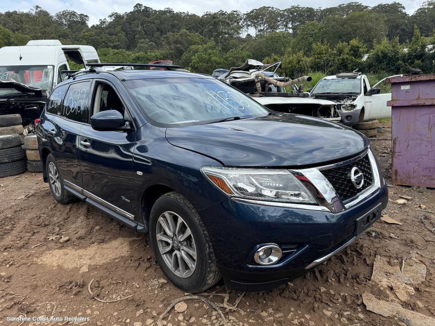 2014 Nissan Pathfinder Left Headlamp