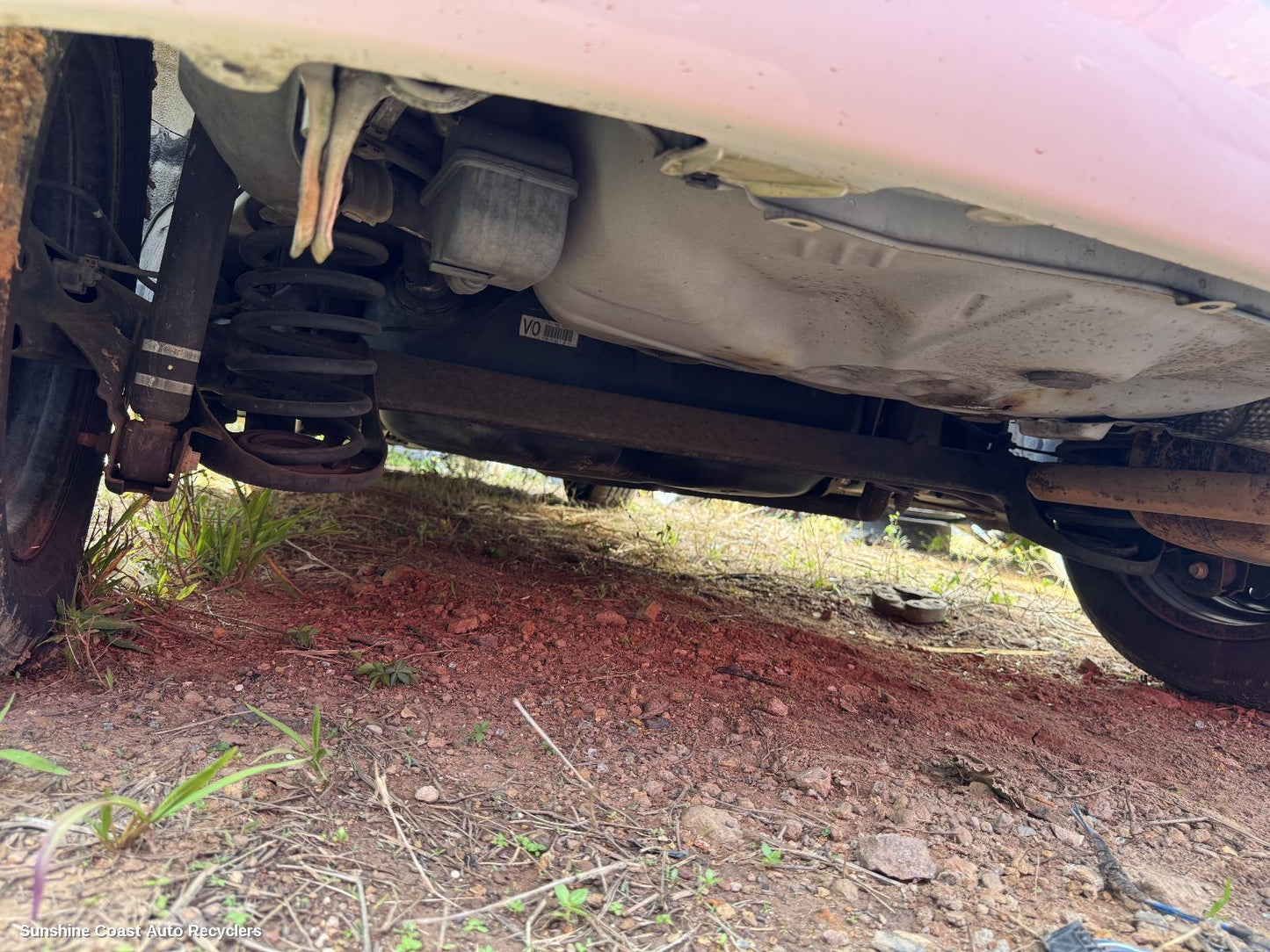 2006 Toyota Yaris Rear Axle Beam  Fwd